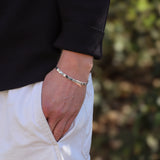 Men's Sterling Silver Cuff No.1 - 5mm