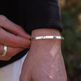 Men's Sterling Silver Cuff No.1 - 5mm