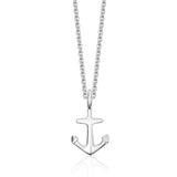 Sterling Silver Anchor Necklace
