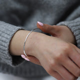 Silver Bangle No.1  - Skinny 2.5mm