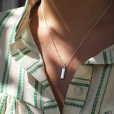 Sterling Silver Bar Necklace
