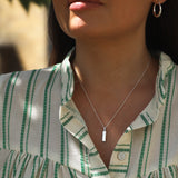 Sterling Silver Bar Necklace