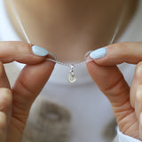 Sterling Silver Birthstone Necklace