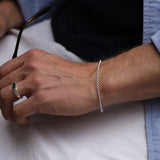 Sterling Silver Cable Chain Bracelet