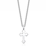 Sterling Silver Corinthian Cross Pendant