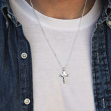 Sterling Silver Crucifix Necklace