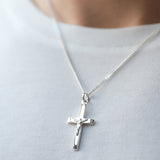 Sterling Silver Crucifix Necklace