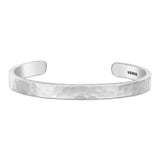 Men's Chunky Sterling Silver Cuff No.3 - 7mm Hammered