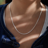 3mm Sterling Silver Curb Chain