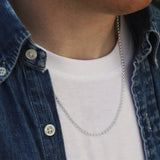 Sterling Silver Belcher Chain
