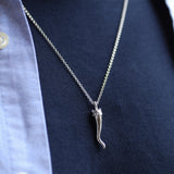 Sterling Silver Horn of Life Necklace