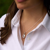 Sterling Silver Oval Locket 1