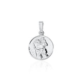 Silver St Christopher Pendant