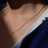 Sterling Silver Venetian Box Chain