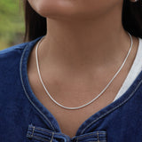 Sterling Silver Venetian Box Chain
