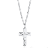 Sterling Silver Crucifix Necklace