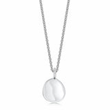 Sterling Silver Molten Pendant