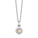Sterling Silver Birthstone Necklace