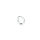 Mens Sterling Silver Mini Hoop Earring