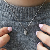 Sterling Silver Strawberry Pendant
