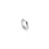 Men's Sterling Silver Huggie Hoops