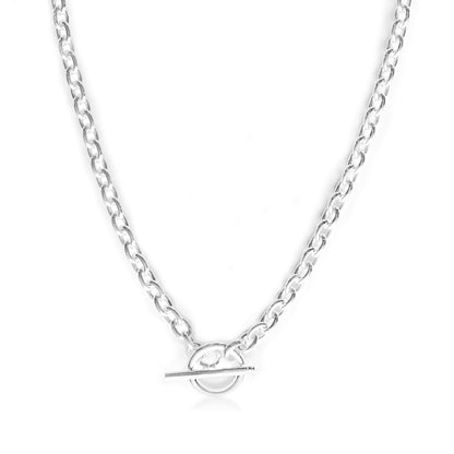 Sterling Silver T-Bar Anchor Chain
