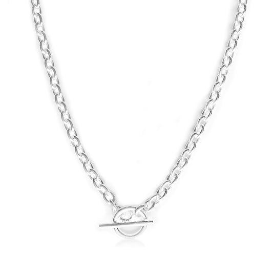 Sterling Silver T-Bar Anchor Chain