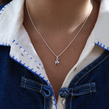 Sterling Silver Little Star Necklace
