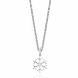 Sterling Silver Snowflake Necklace