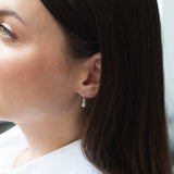 Sterling Silver Teardrop Earring