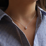 Sterling Silver Strawberry Pendant