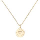 Yellow Gold Vermeil Token Of Love Pendant