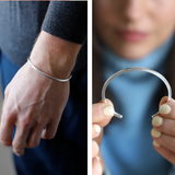 The Fine Square Silver Cuff
