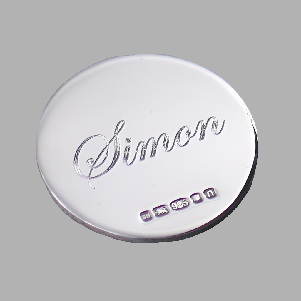 Silver Golf Ball Marker - hersey-and-son