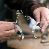 Mens Silver Bracelet Chunky Deluxe