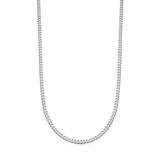 3mm Silver Curb Chain