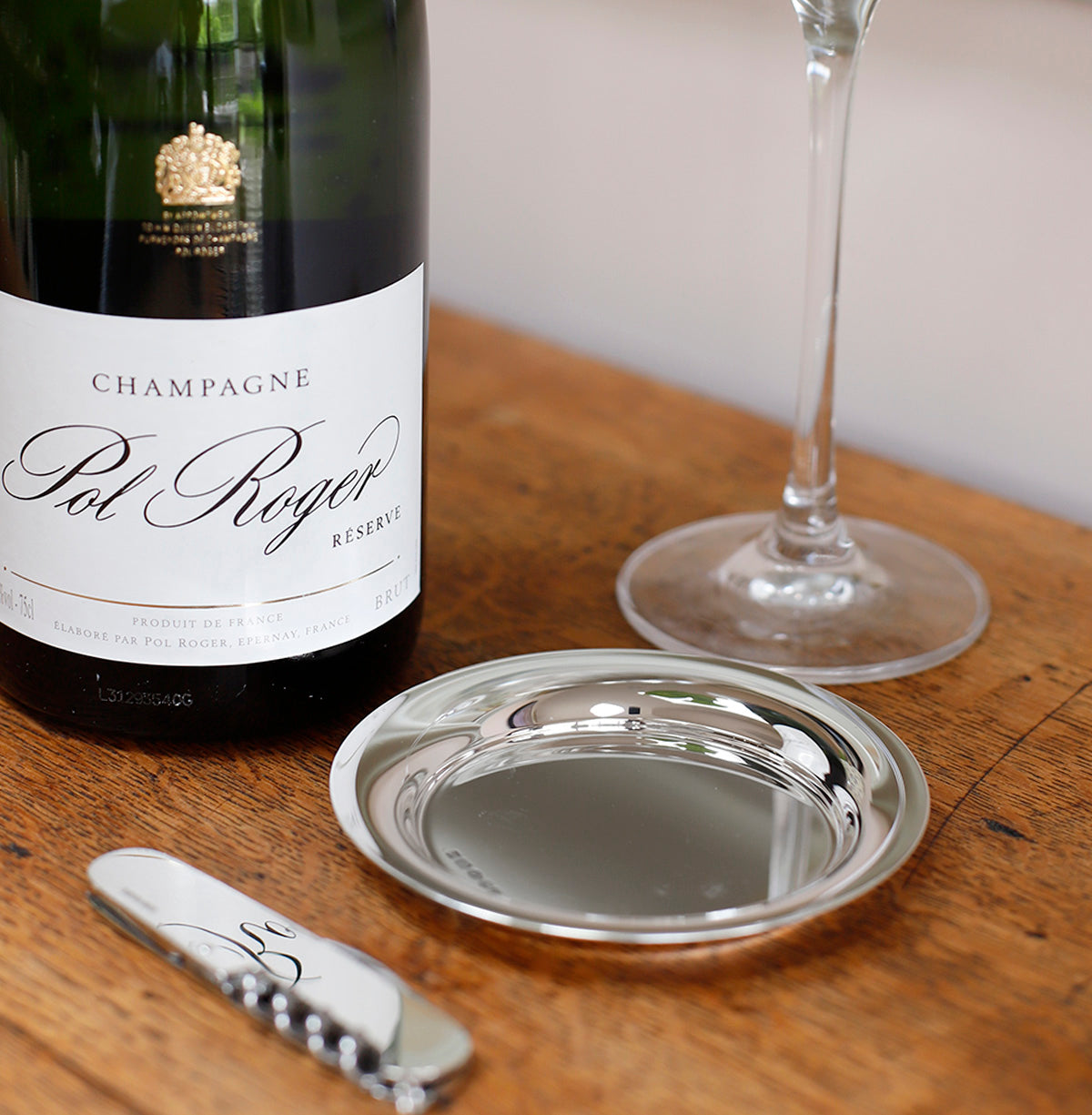 Silver Drinks Coaster - hersey-and-son