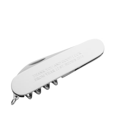 Silver Corkscrew & Penknife