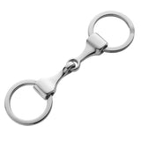 Silver Keyring - Snaffle Bit