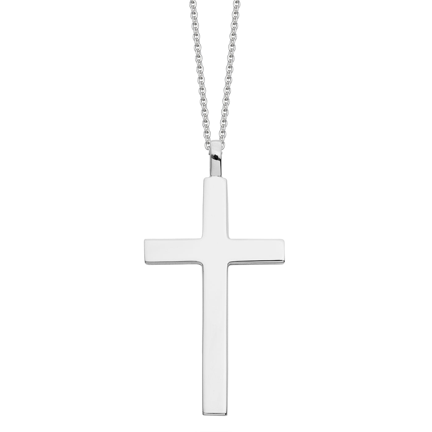 Sterling silver cross 50mm