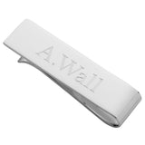 Personalised Sterling Silver Money Clip