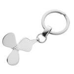 Sterling Silver Propeller Keyring