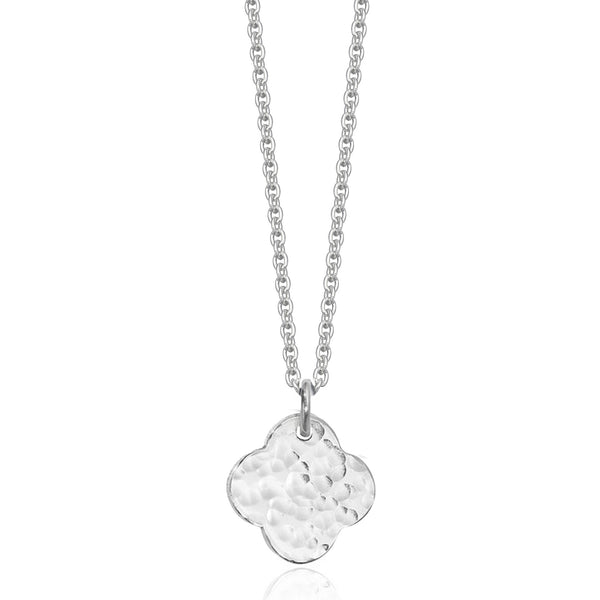 Sterling Silver Quatre Foil Necklace | Hersey & Son Silversmiths