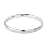 Silver Bangle No.2 - Classic Chunky 6mm