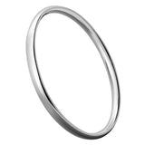 Silver Bangle No.2 - Classic Chunky 6mm