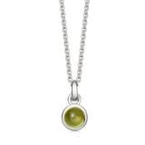 Sterling Silver Birthstone Necklace