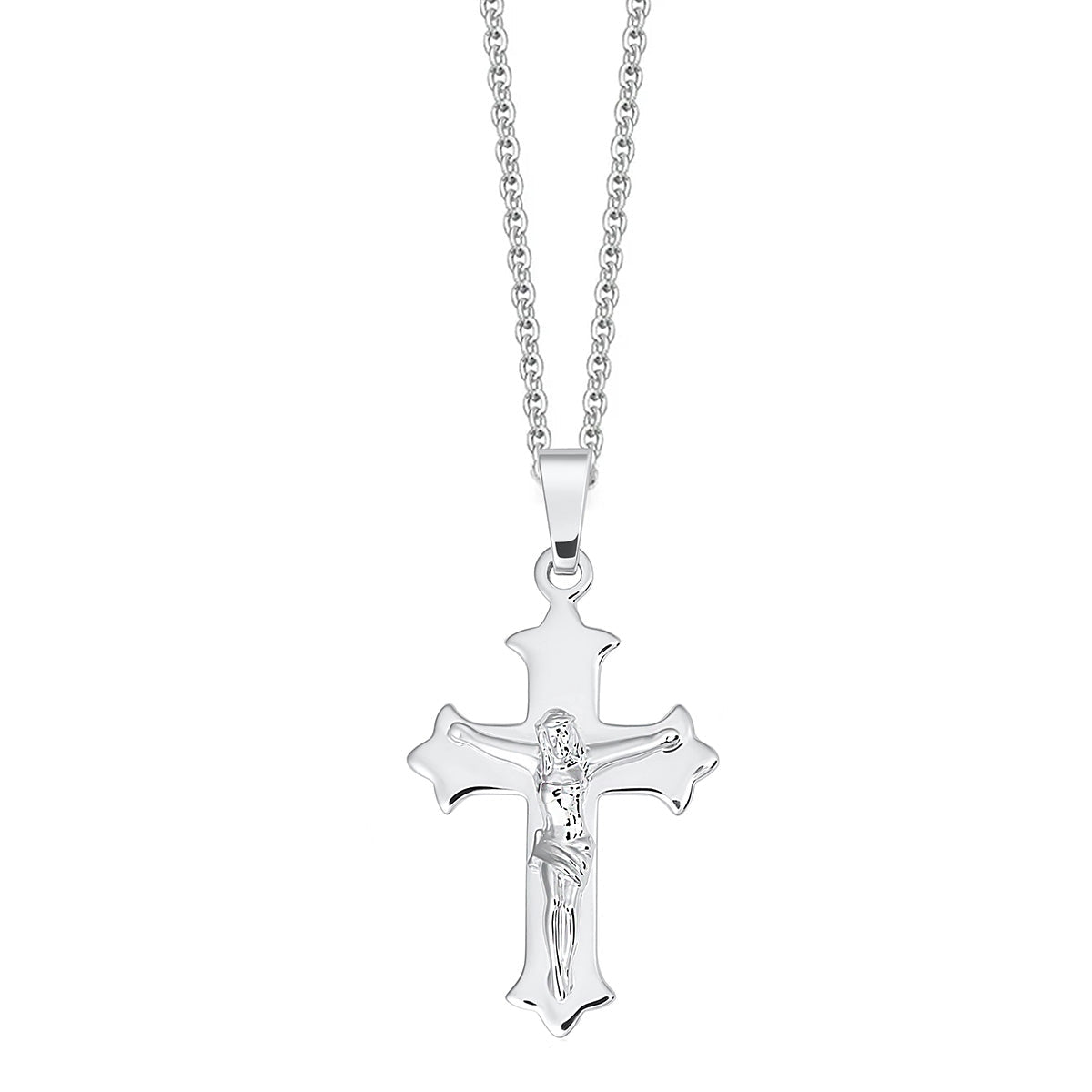 Silver Celtic Crucifix from Hersey & Son