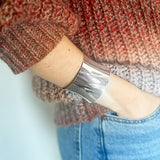 Silver Cuff No.3 - 45mm