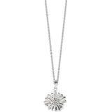 Sterling Silver Daisy Necklace