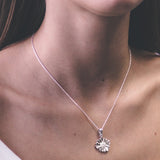 Sterling Silver Daisy Necklace